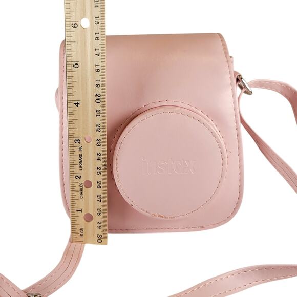 Fujifilm Instax Mini 7S Pink Instant Film Camera With Case Album Bundle - Picture 12 of 16